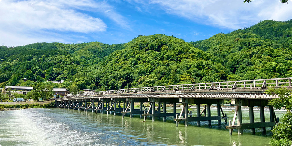 画像：渡月橋