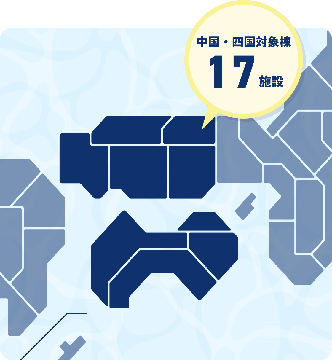 中国・四国対象棟17施設