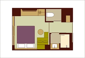間取り図:和洋室