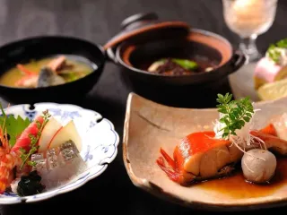 【お子様食:和食】お魚を中心としたプレートをご用意。