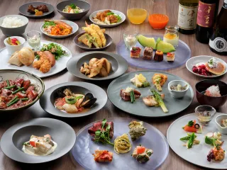 夕食バイキング|伊豆の食材や旬の味覚を取り入れた洋食のビュッフェ