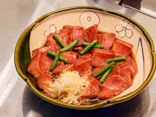 夕食バイキング|金目鯛の煮付けを味わう熱海ならではの逸品