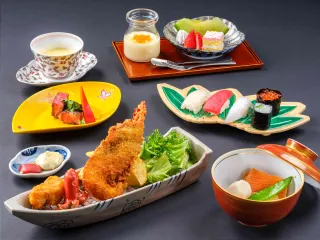 夕食 和食|お子様用のお食事もご用意