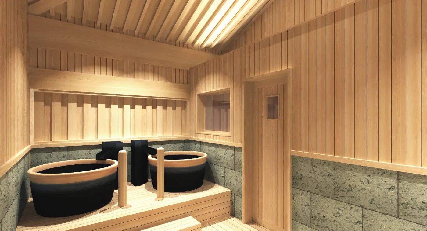 大浴場水風呂(女湯)