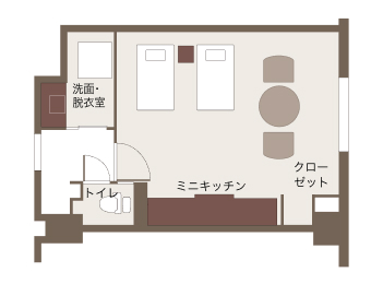 コンフォートツイン間取り図