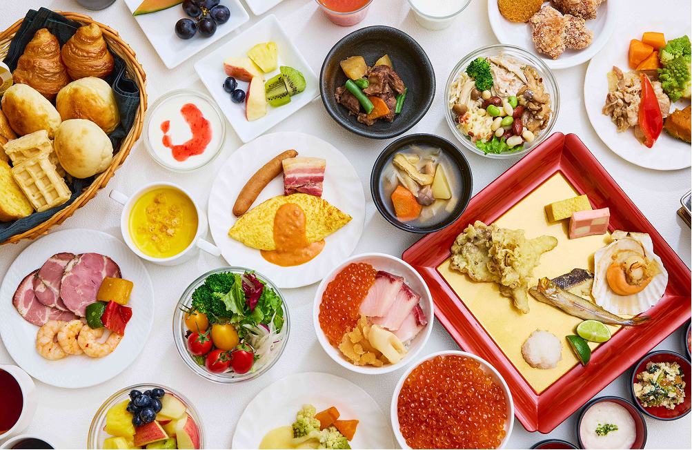 和洋朝食バイキング