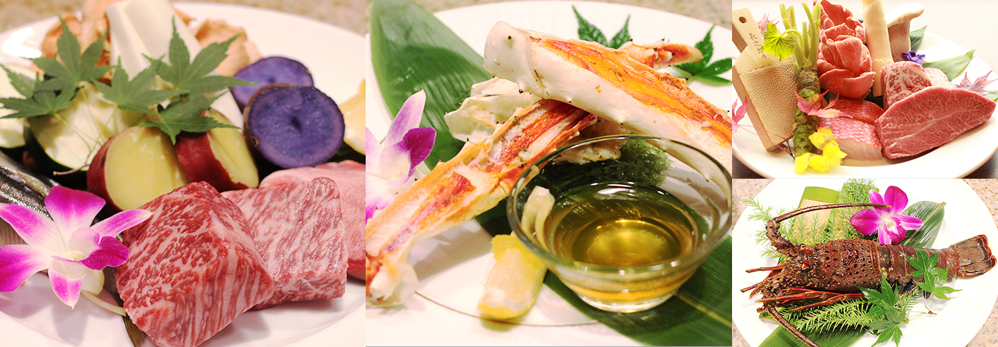 ご夕食（鉄板焼きコース）