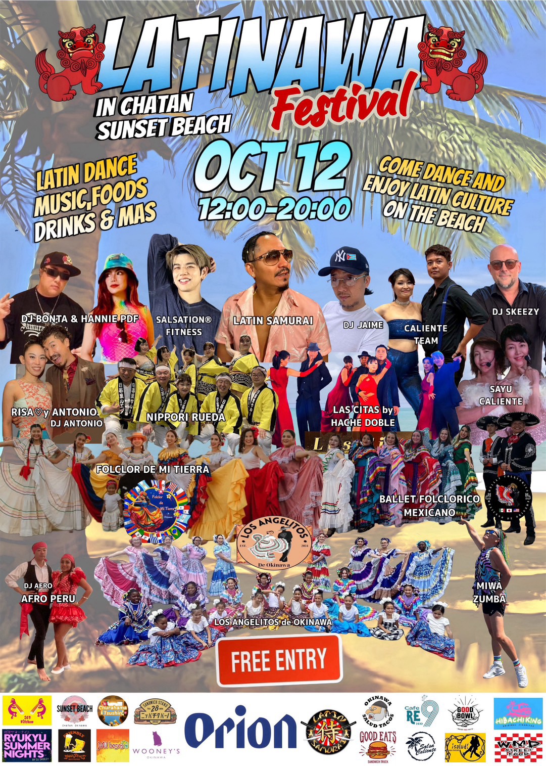 10/12(SUN) LATINAWA FESTIVAL 2025