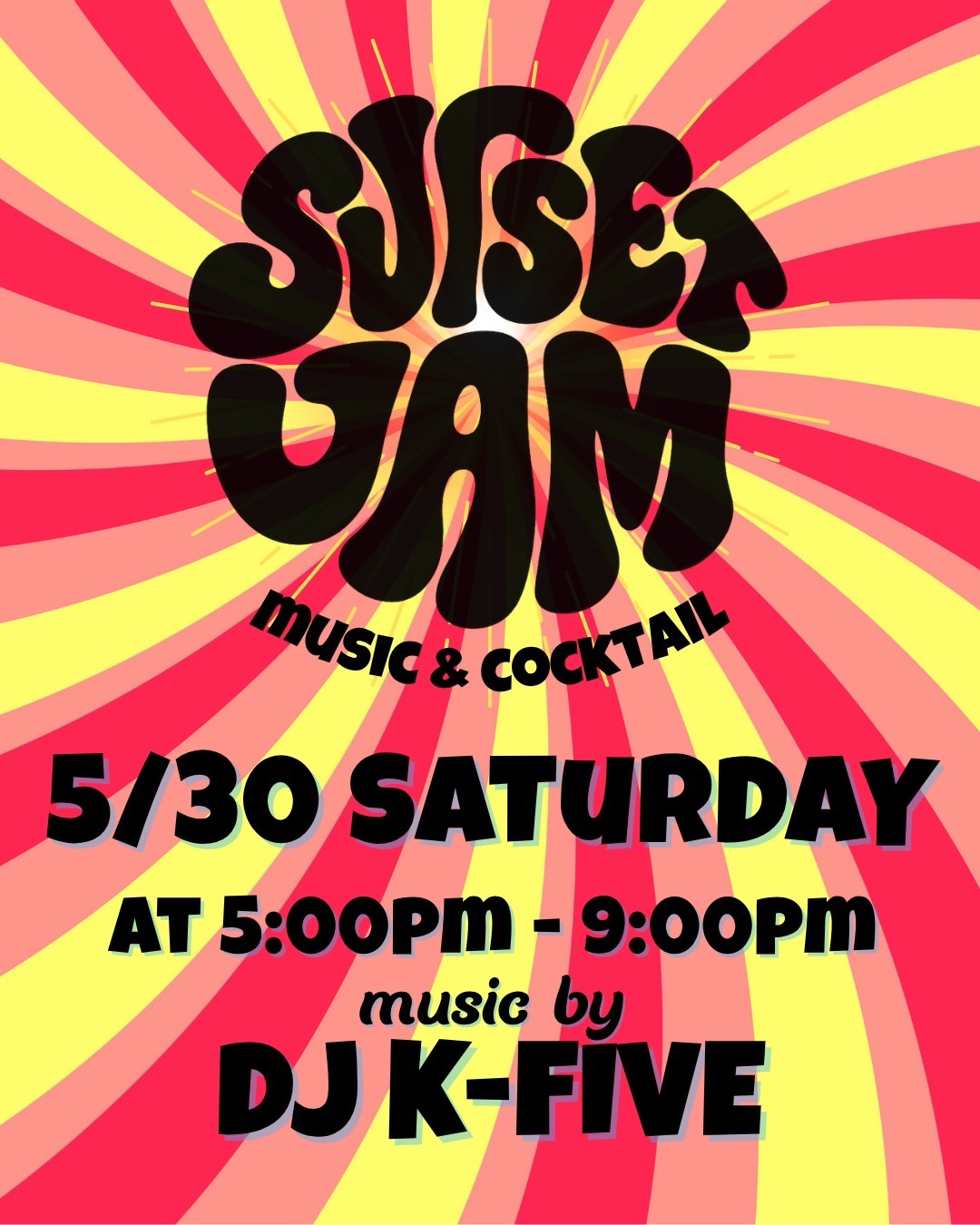 5/30（FRI）SUNSET JAM