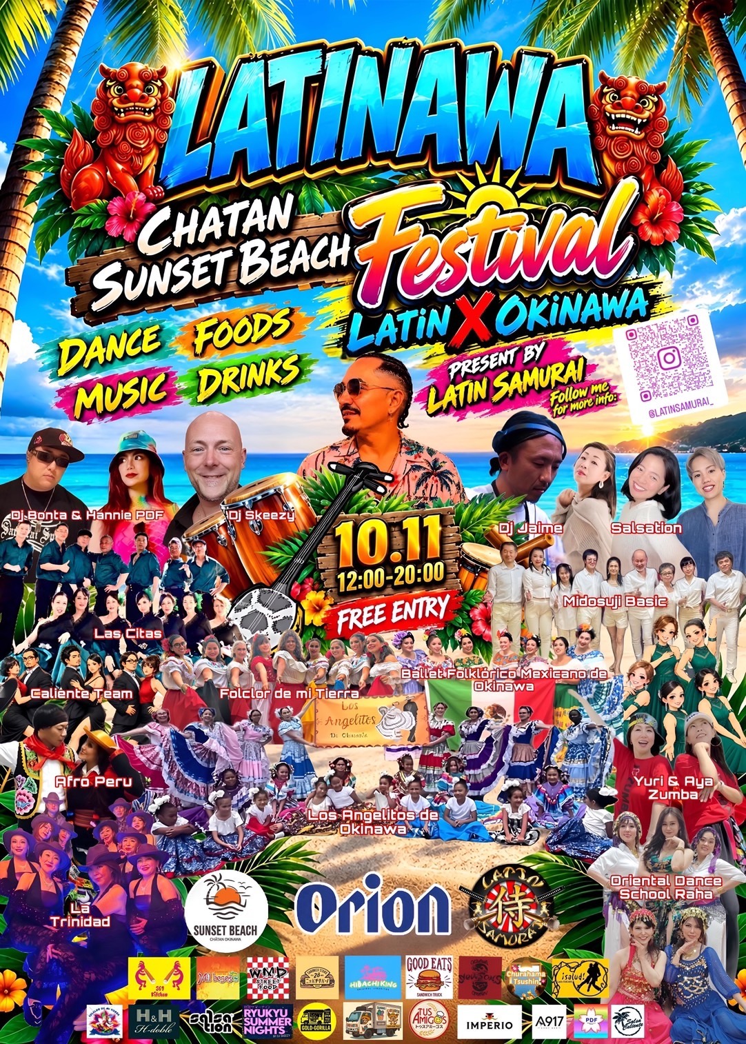 10/11(SUN) LATINAWA FESTIVAL 2026
