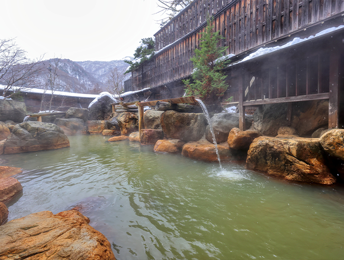 湯めぐりの宿 平湯館