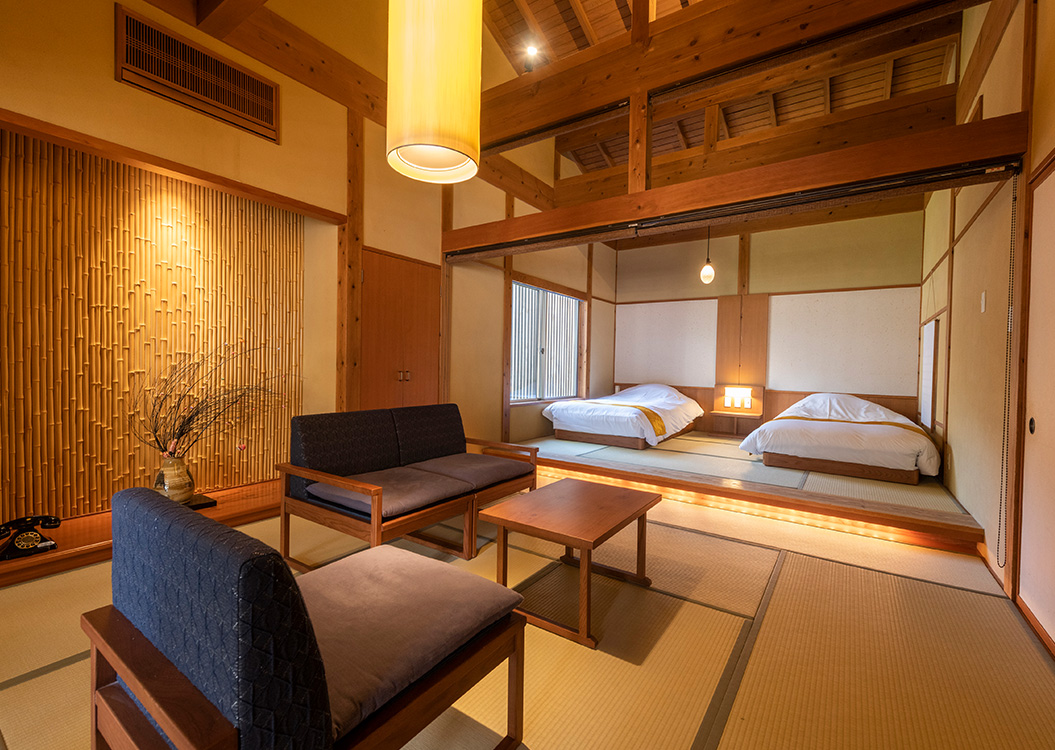 写真：敷地入口からの外観