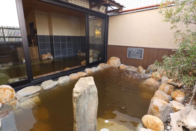 ビジネスホテル ドーミーイン倉敷 大浴場・空を望む露天風呂